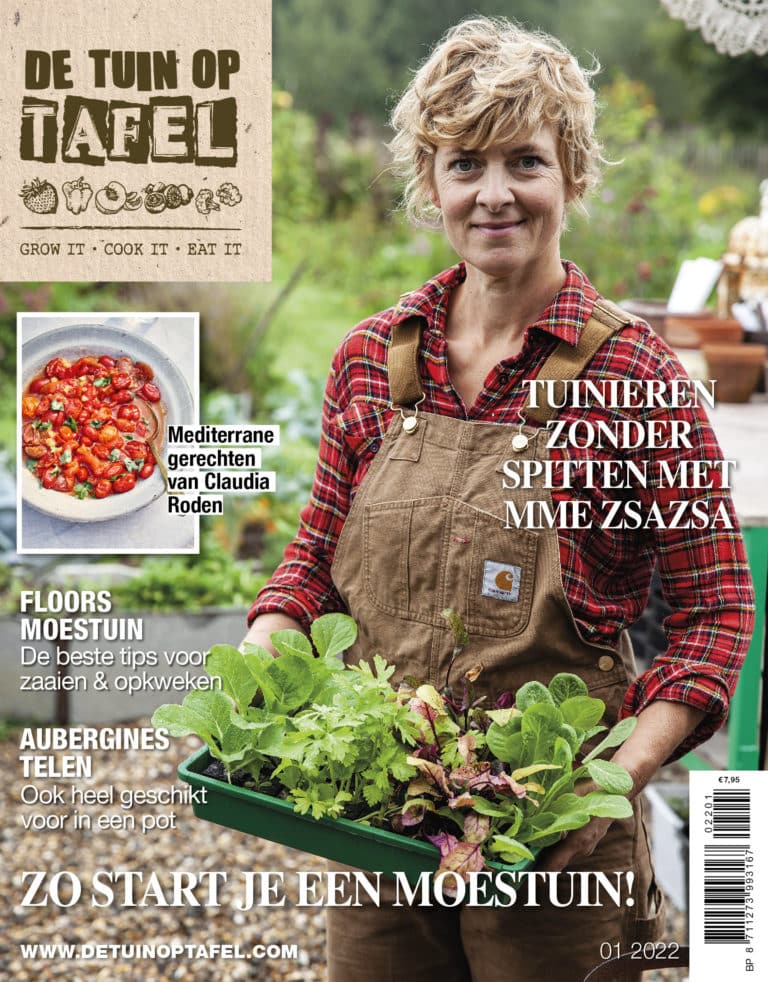 De tuin op tafel